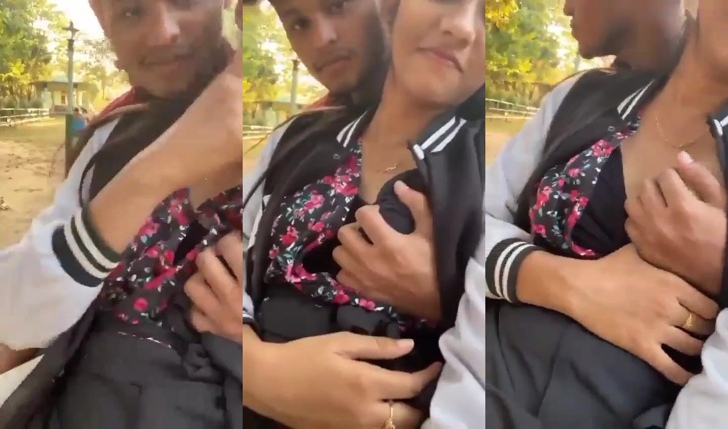 कोलेज की लड़की ने बंक कर के चूची दब्वाई
