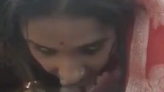 साडीवाली भाभी ने देवर जी के लंड को चुम्मा दिया!