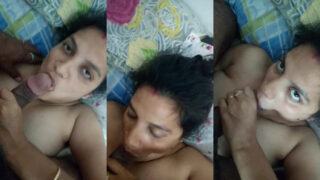पति के दोस्त का लंड चूसती हॉट भाभी का वीडियो