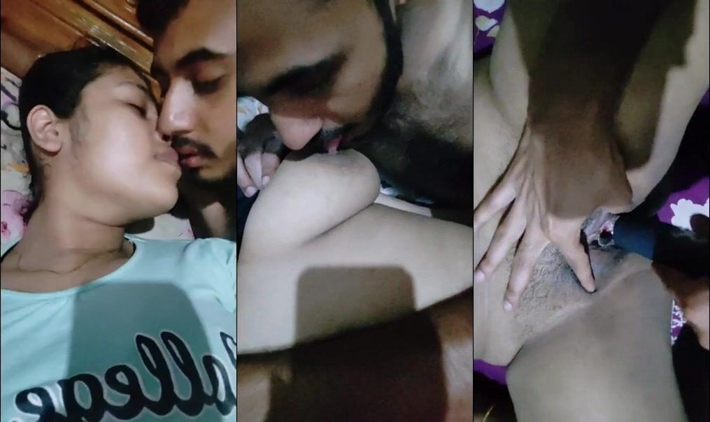 Indian XXX MMS video of Horny Aunty fucked with a dildo