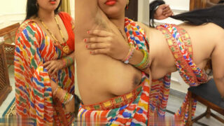 Bhojpuri Bhabhi fucked by her devar in the doggy position