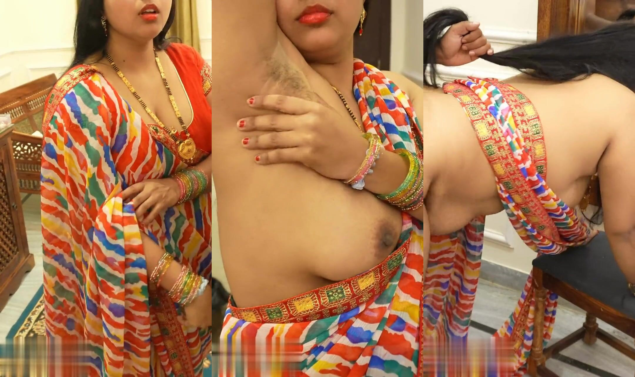 Bhojpuri Bhabhi fucked by her devar in the doggy position