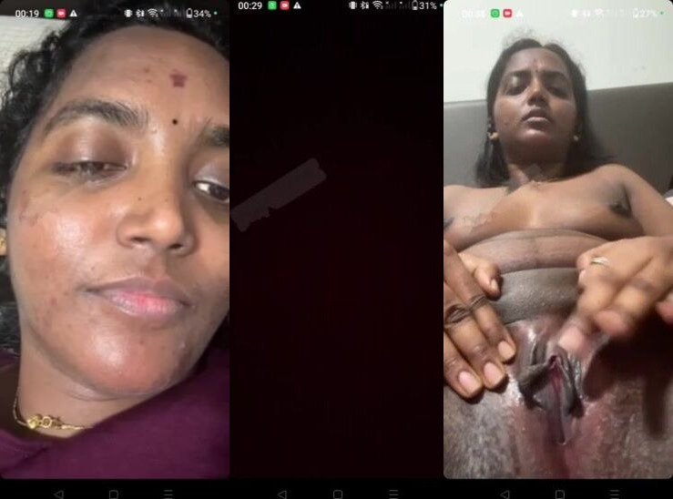 Mallu Aunty’s masturbation porn film video in selfie mode