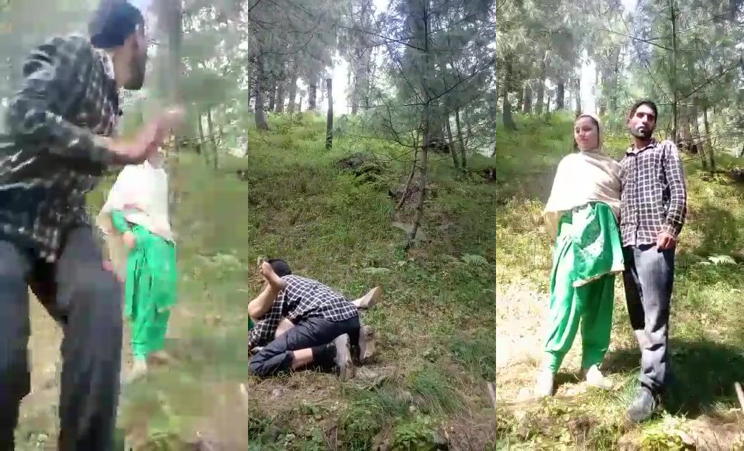 Desi MMS XXX clip of a horny Muslim couple fucking outdoors