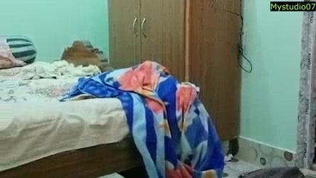 XXX hot Indian sex video of boss fucking the maidservant