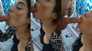 Uncut extremely hot video of Sexy girl Somaiya’s blowjob