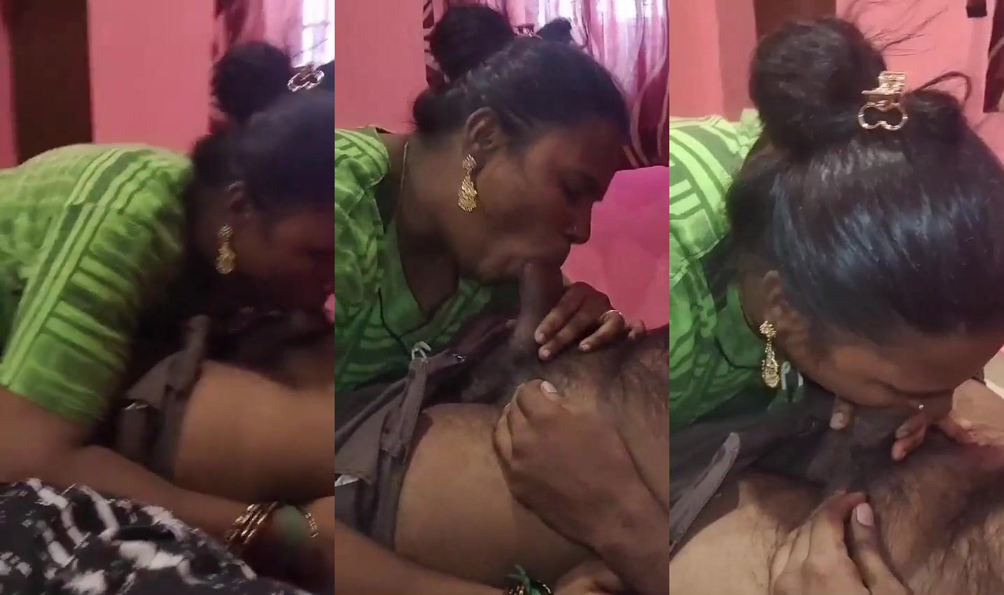 Indian big Dick sucking sex video – Hot Aunty’s blowjob
