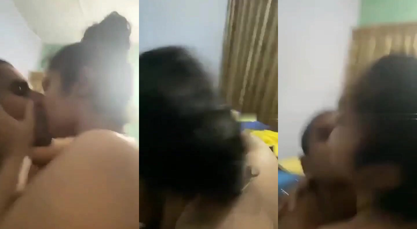 Erotic porn sex clip of an Indian guy humping his GF