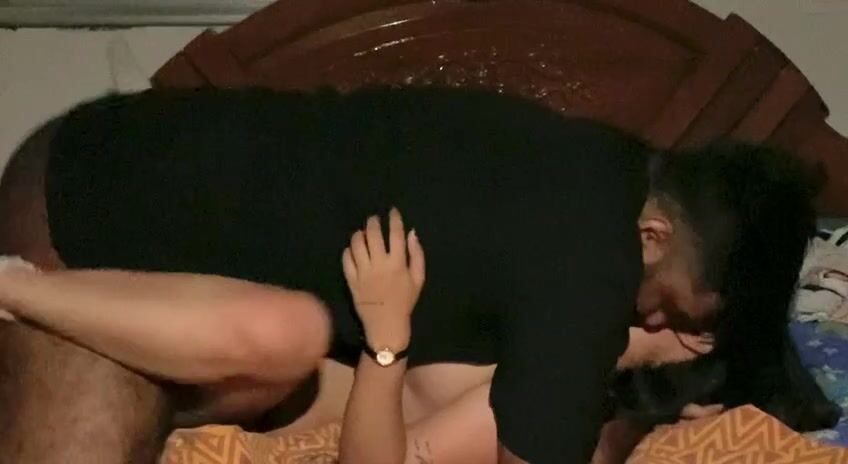 Homemade MMS of a horny guy fucking his hot girlfriend