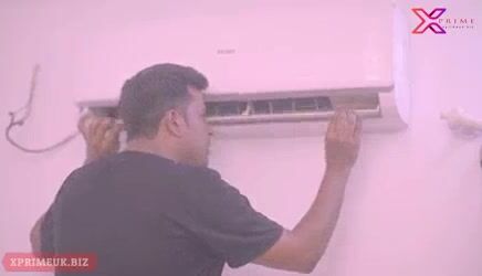 XXX HD video of cute girl’s sex with AC mechanic