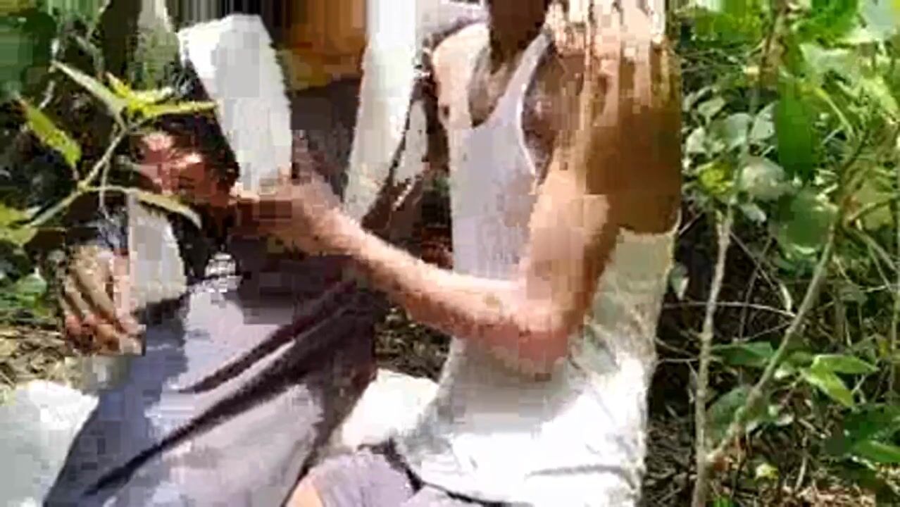 Viral MMS clip of Bihari college girl fucking in the forest