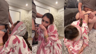 Indian Bhabhi’s Viral Porn MMS of sucking & fucking big dick