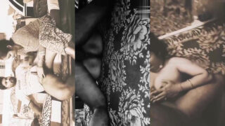 Erotic B&W sepia sex video of an Indian Aunty getting fucked