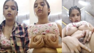 देसी टिकटोक गर्ल हसीना खान का फुल नंगा लाइव वीडियो