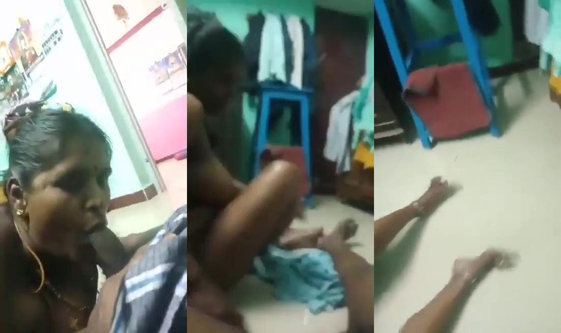 मछली बेचनेवाली तमिल आंटी ने लोडा चूसा